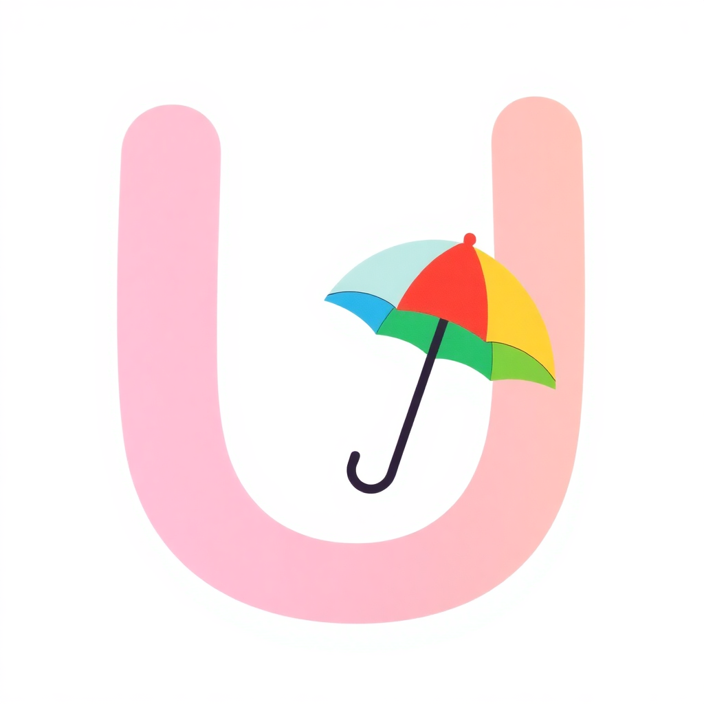 Umbrella starting with letter U